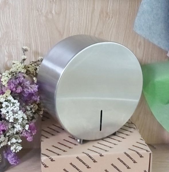 Hộp giấy vệ sinh lớn Inox cao cấp HL 1410