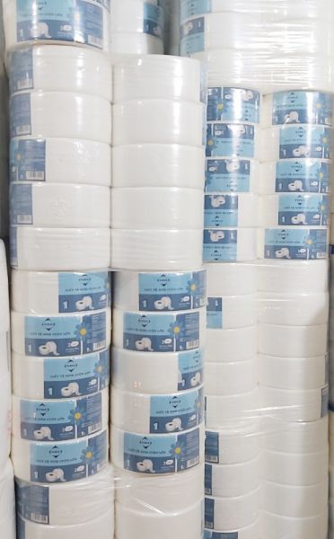GIẤY VỆ SINH CUỘN LỚN GIẤY SẠCH VÌ SỨC KHỎE