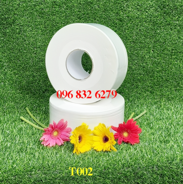 GIẤY VỆ SINH CUỘN LỚN LỤA SẠCH, DAI, KO BỤI
