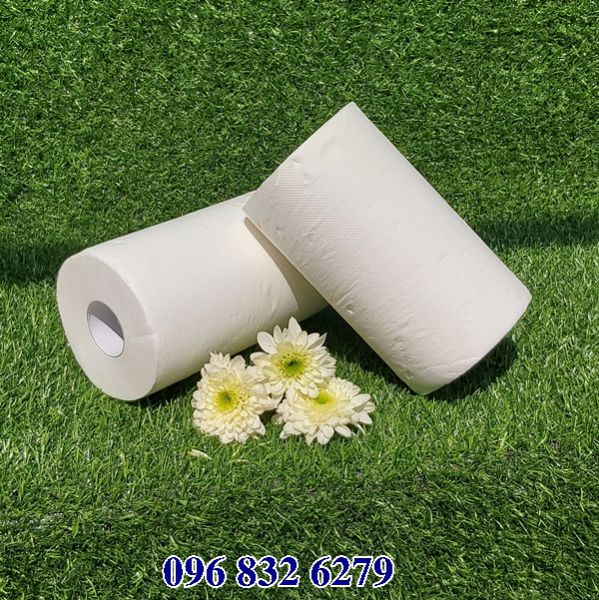 GIẤY VỆ SINH CUỘN LỚN DÀI 20CM RẤT DAI
