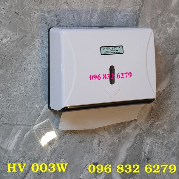 HỘP ĐỰNG GIẤY LAU TAY TREO TƯỜNG HV 003W