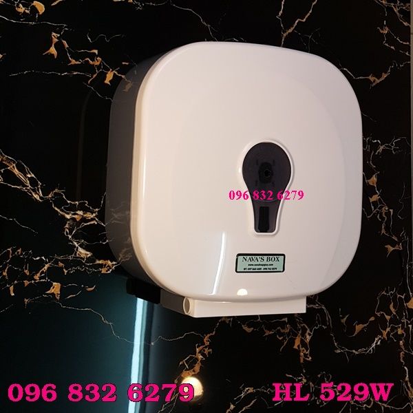 Hộp đựng giấy vệ sinh cuộn lớn cao cấp HL529W