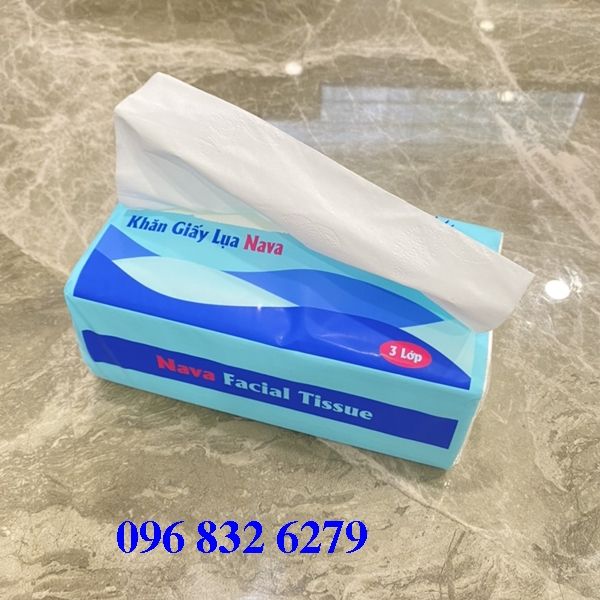 KHĂN GIẤY LAU TAY  LỤA  NAVA 3 LỚP ( Giá siêu tiết kiệm)