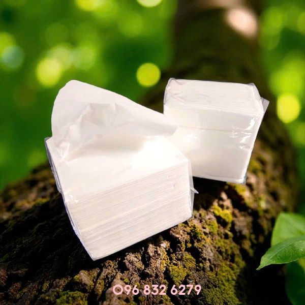 KHĂN GIẤY VUÔNG DẠNG RÚT LỤA SẠCH GÓI 250 TỜ