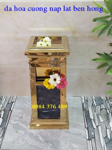 THÙNG RÁC ĐÁ HOA CƯƠNG SANG TRỌNG